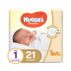 Huggies 1 Pure & Natural 5Kg