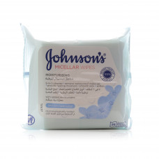 Johnson's daily essentials nourishing facial cleansing wipes – 25's