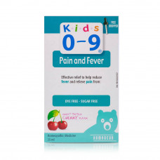 Homeocan kids 0-9 pain & fever oral solution – 25ml