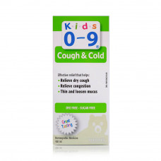 Homeocan kids 0-9 cough & cold syrup – 100ml