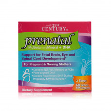 21st century prenatal multivitamin + dha