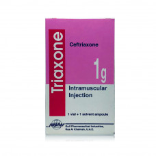 Triaxone 1gm I/M Injection
