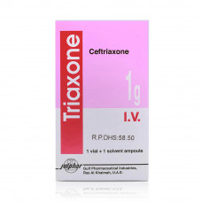 Triaxone 1gm I/V Injection