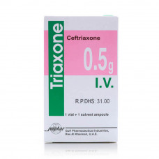 Triaxone 0.5gm I/V Injection