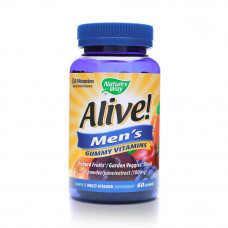 Alive! men's gummy multivitamin – 60 gummies