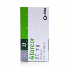 Atorcor 20mg Tablets