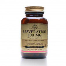 Solgar Resveratrol 100mg Capsules