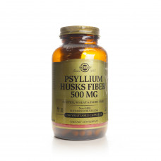 Solgar Psyllium Husks Fiber Vegi Capsules 500mg 
