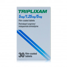 Triplixam 5mg/1.25mg/5mg Tablets