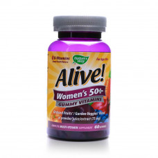 Alive! women's 50+ gummy multivitamin – 60 gummies