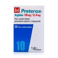 Bi Preterax Arginine 10mg/2.5mg Tablets