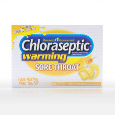 Chloraseptic Warming Lozenges Honey Lemon