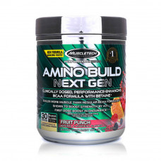 Muscletech Amino Build Next Gen Fruit Punch 30 Servings