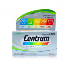 Centrum silver with lutein tablets – 30 count
