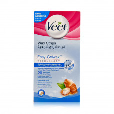 Veet Cold Wax Strips Sensitive Skin