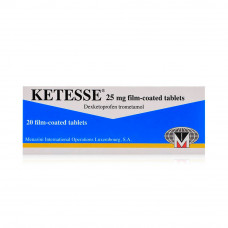 Ketesse 25mg Tablets
