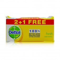 Dettol Antibacterial Wipes Fresh Promo Pack