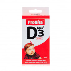 Provita Liquid D3 400Iu Drops