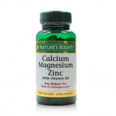 Natures Bounty Calcium Magnezium Zinc Capsules