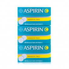 Aspirin C Effervescent 10 Tablets 2+1 Offer