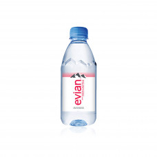 Evian Natural Mineral Water 330 ml