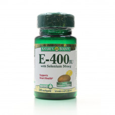 Natures Bounty Vit E-400Iu with Selenium 50mcg