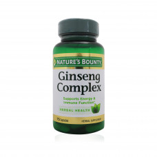 Natures Bounty Ginseng Complex Royal Jelly Capsules