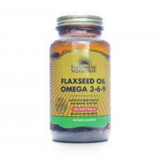 Sunshine Nutrition Organic Flaxseed Oil Omega 3-6-9 