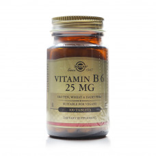 Solgar Vitamin B6 25 mg – 100 Tablets
