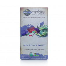 Garden of life mykind organics men's once daily – 60 vegan tablets