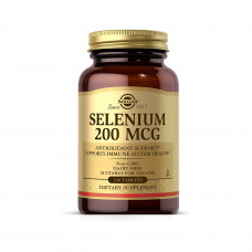 Solgar selenium 200 mcg 100 tablets