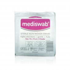 Mediswab Sterile 10cmx10cm
