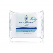 Ego qv face make-up removal wipes (25 pack)