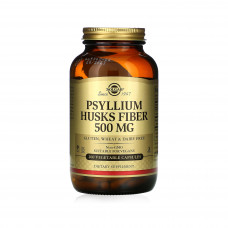 Solgar Psyllium Husks Fiber Veg Capsules 500mg 