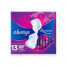 Always Diamond Ultra Thin Large with Wings 