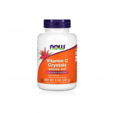 Now Vitamin C Crystals Powder 