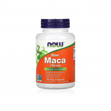 Now Raw Maca 750mg Veg Capsules 