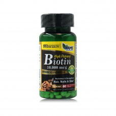Ams biotin 10,000 mcg high potency tablets – 60 tablets
