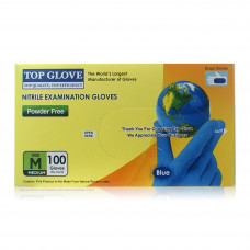 Top Glove Nitrile Exam Powder Free Medium 