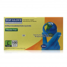 Top Glove Nitrile Exam Powder Free Large 