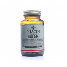 Solgar Niacin Vit B3 500Mg Tablets, 100 Count