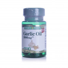 Nature's  Bounty Garlic Oil 1000 Mg Softgels 100 Pieces