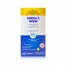 Country life omega 3 mood 2000 mg 90 softgels 