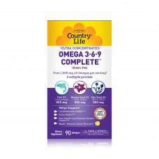 Country life omega 3-6-9 complete 90 softgels 