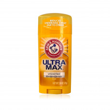 Arm & hammer ultra max deodorant stick unscented 73g