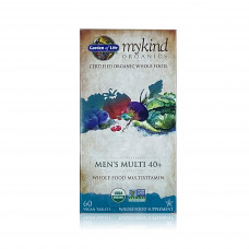 Garden of life mykind organics men's multi 40+ – 60 vegan tablets