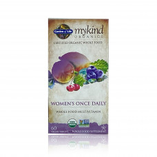 Garden of life mykind organics women's once daily multivitamin – 60 vegan tablets