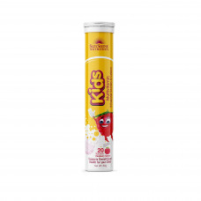 Sunshine Nutrition Kids Multivitamin Respbery Effervescent Tablets 