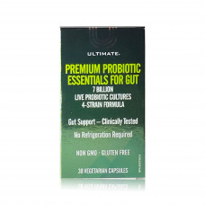 Ultimate premium probiotic essentials for gut – 30 vegetarian capsules