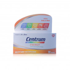 Centrum Energy Multivitamin Supplement with Ginseng & Ginkgo, 90 Tablets